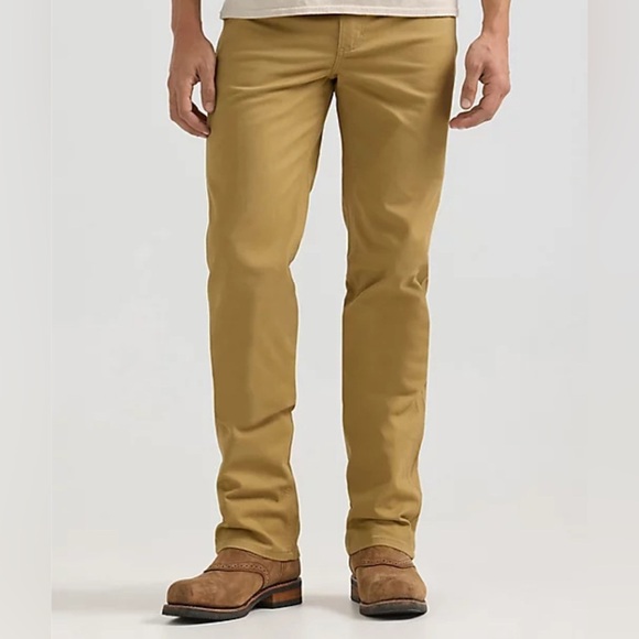 Wrangler Premium Performance Tough Comfort Cowboy Cut Slim Fit Canvas Jeans - Picture 1 of 7